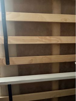 Twin  white bed Frame  with Box spring