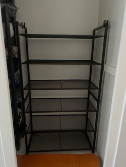 6-Tier Metal Shoe Rack / Storage Shelf