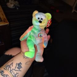 Peace Beanie Baby 