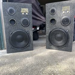 Acoustic Response Series 707 Audio 150 W  Fully Carpeted 3 Way Speakers TESTED 