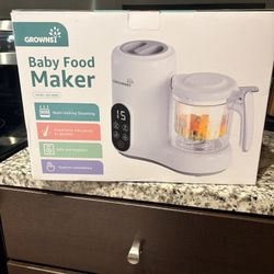 Brand New * Never Opened* Grownsy Baby Food Maker with Steam Basket