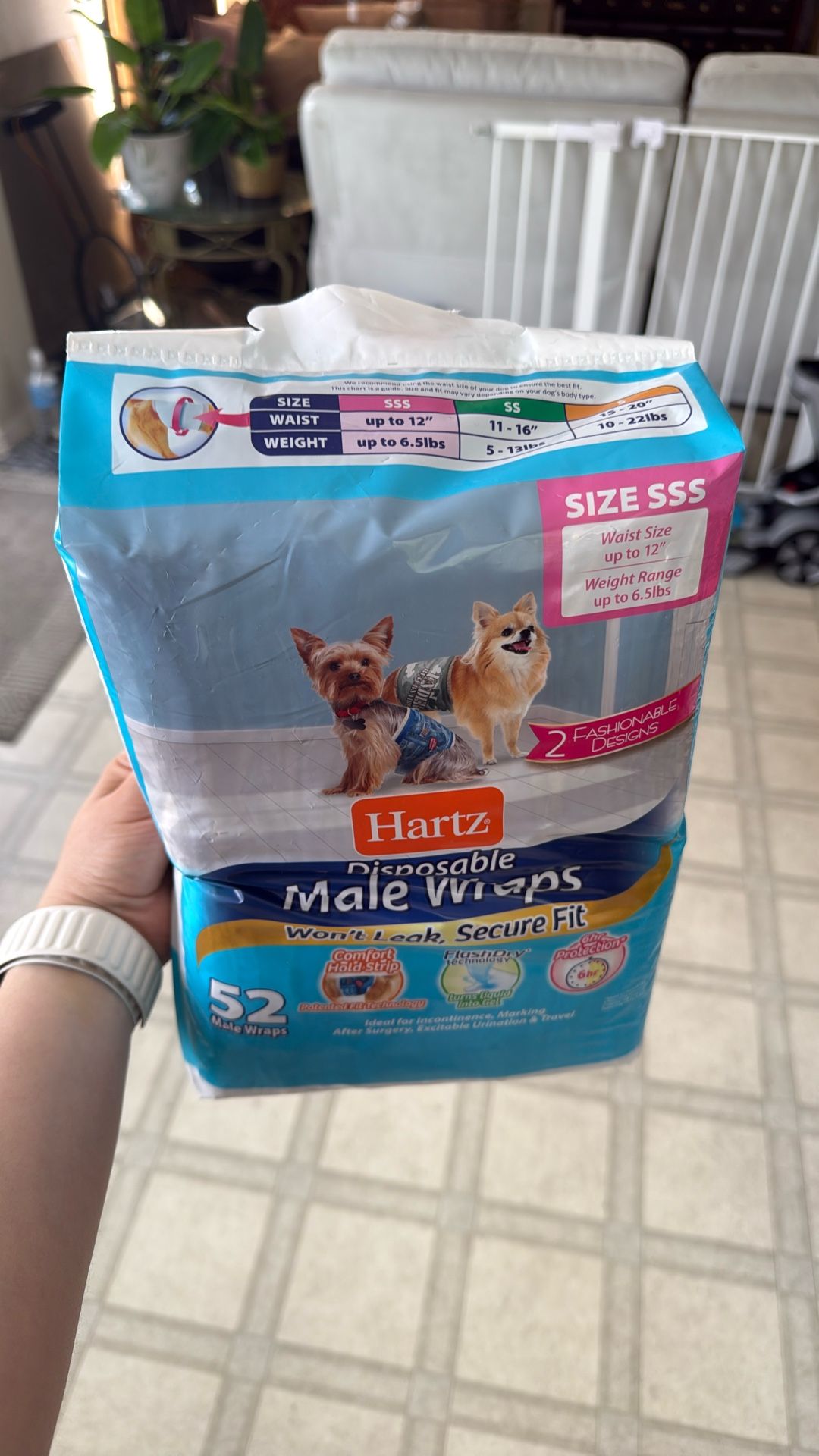 Free Dog Diaper Wraps