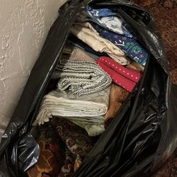 Big Bag Of Beautiful Table Cloths