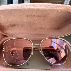 MIU MIU sunglasses SMU 527 Pink