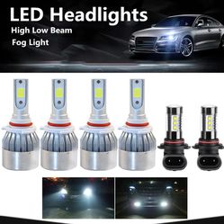Led Headlight Bulbs - Hid Conversion Kit Lights - Any Bulb Size White Blue Purple Yellow Chevy Silverado To Ford Escape Mustang F150 Truck Transit H11