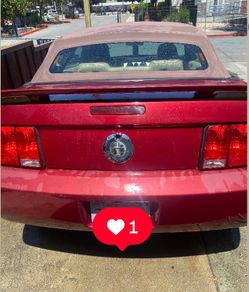 2005 convertible, Mustang