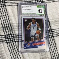 Anthony Edwards Donruss Optic