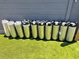 Homebrew ball lock kegs