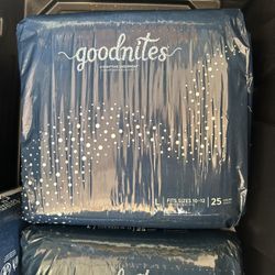 NEW/NUEVOS Goodnites Pull- Ups