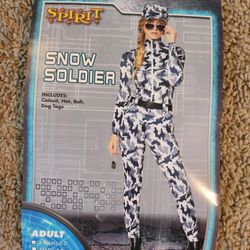 Winter Soldier Full Body Costume Size L
