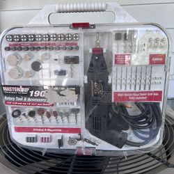 MasterGrip Rotary Tool, and Accessory Set,