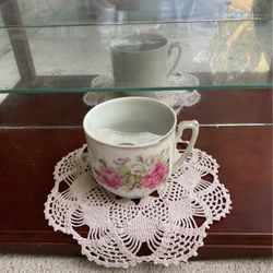 Victorian Mustache Cup