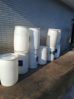 Free 30 gallon barrels