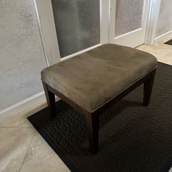 Gorgeous Soft Velveteen Green-Stool, Seat, Brench  24” Long , 14” Deep , 14” high