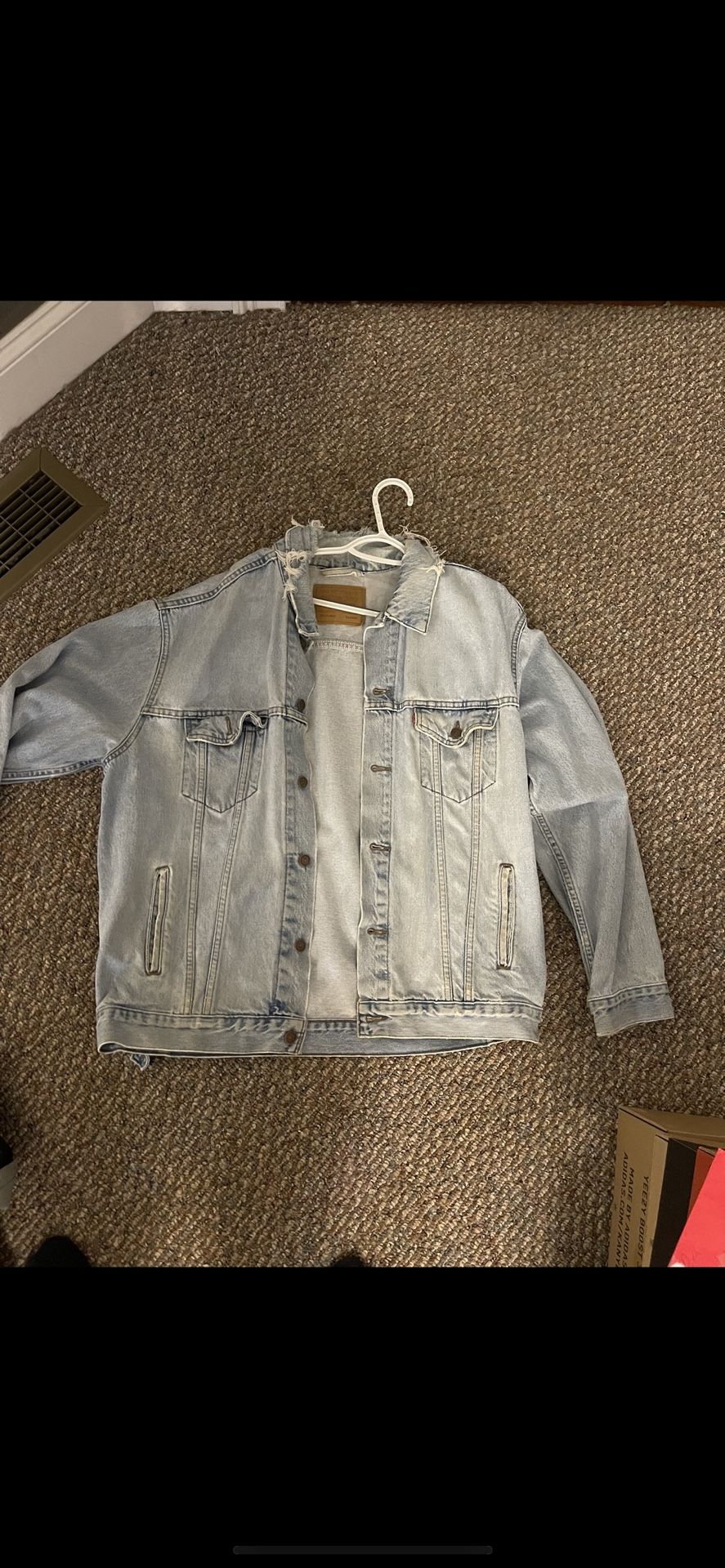 Levis Jean Jacket Sz  Xl