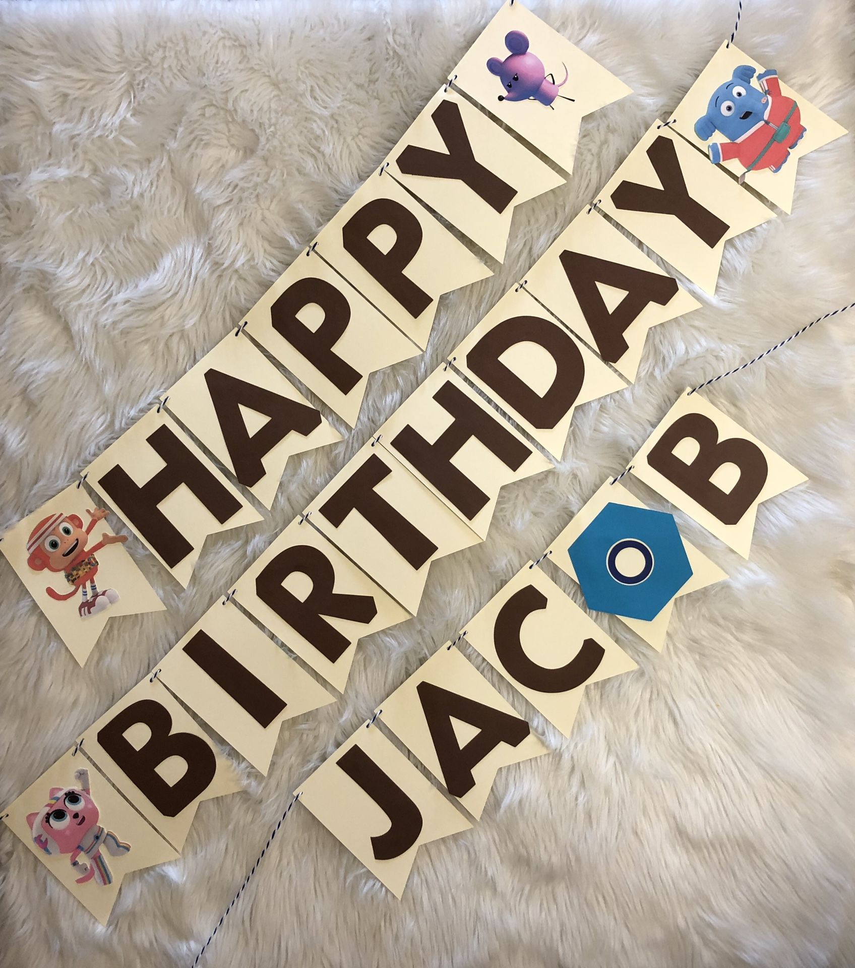 Chico Bon Bon party decorations