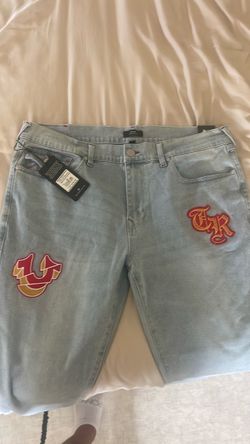 Size 38 True Religion Geno Patch Jeans