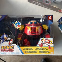 Sonic The Hedgehog, 30 Year Anniversary Giant Eggman Robot Battle Set