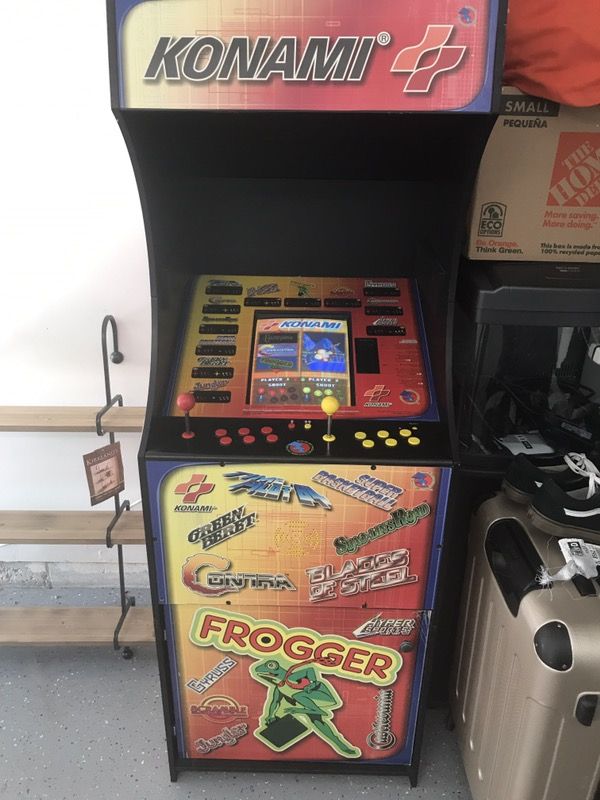 Konami multicade arcade cabinet 12 in 1