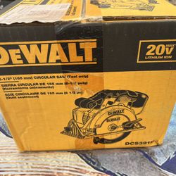 Dewalt Circular Saw 20v