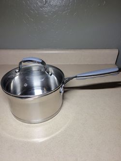 David Burke Gourmet Pro Stainless 3.5-quart saucepan(Available to meet or pickup on Thursday, Friday, or Saturday)