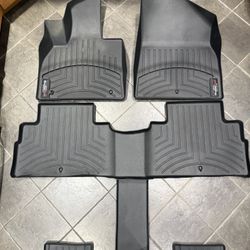WeatherTech Floor Mats, Hyundai Palisade 