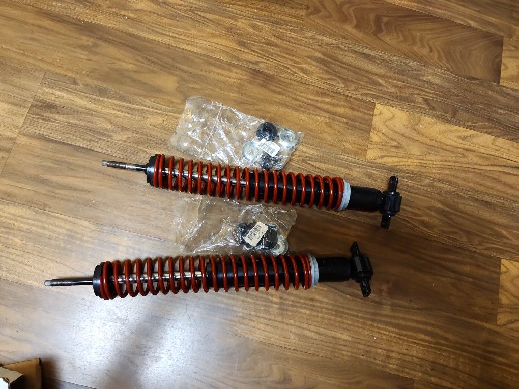 Gabriel 34073 Load Carrier Front Towing Shocks Absorbers with Coil Springs for select models Buick, Chevrolet, Cadillac, Ford, GMC, Lincoln, Mercury,