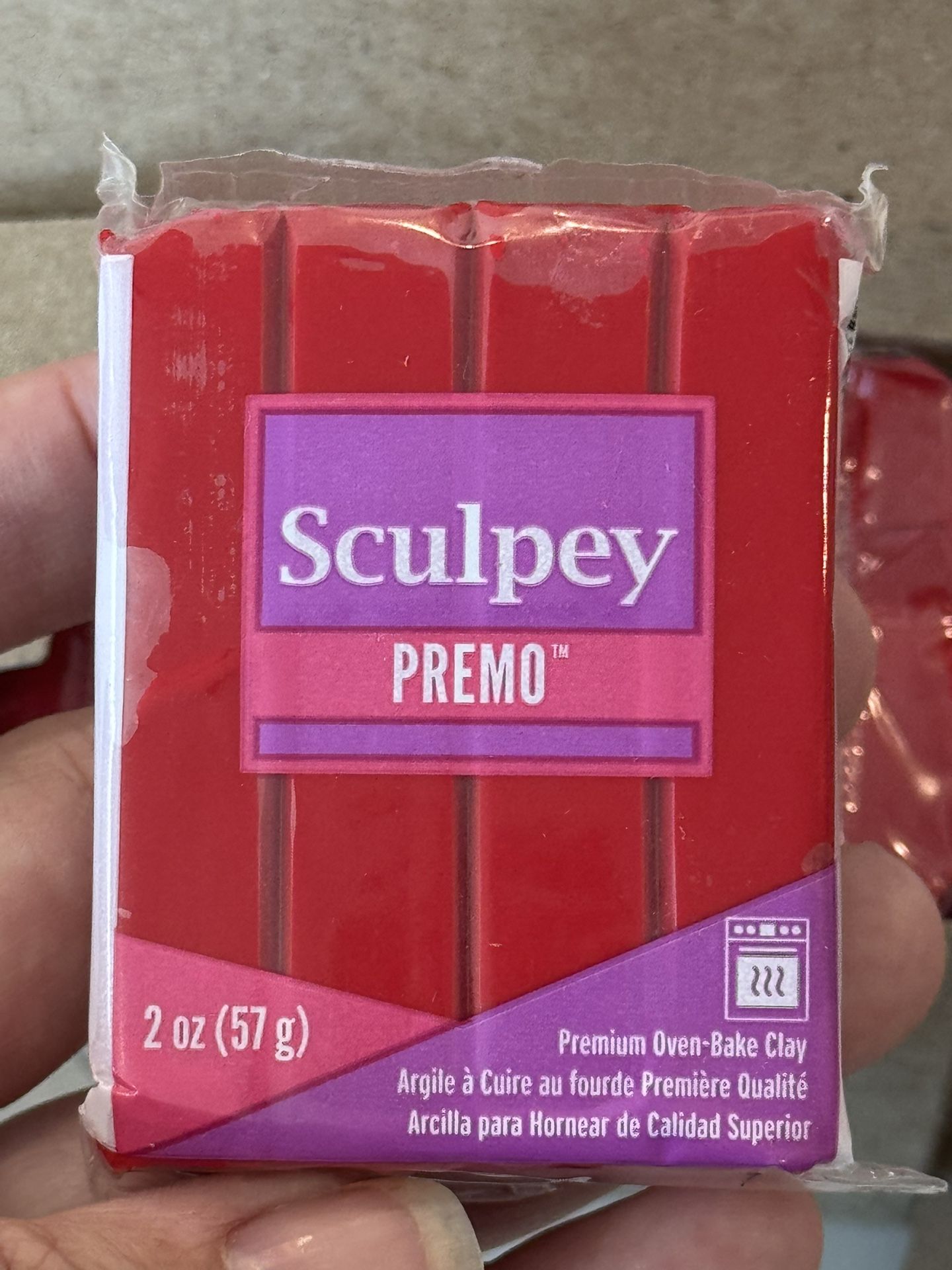 11 pack of 2oz Sculpey Premo Pomegranate Polymer Clay $26