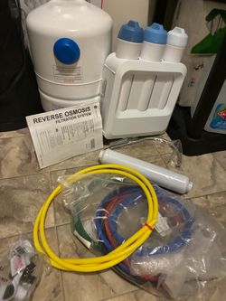 GE reverse osmosis filtration system
