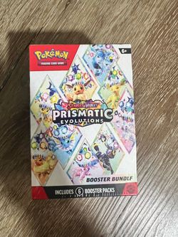 Pokemon Scarlet & Violet Prismatic Evolutions Booster Bundle