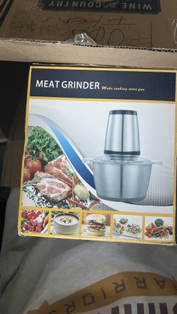 Electric meat grinder