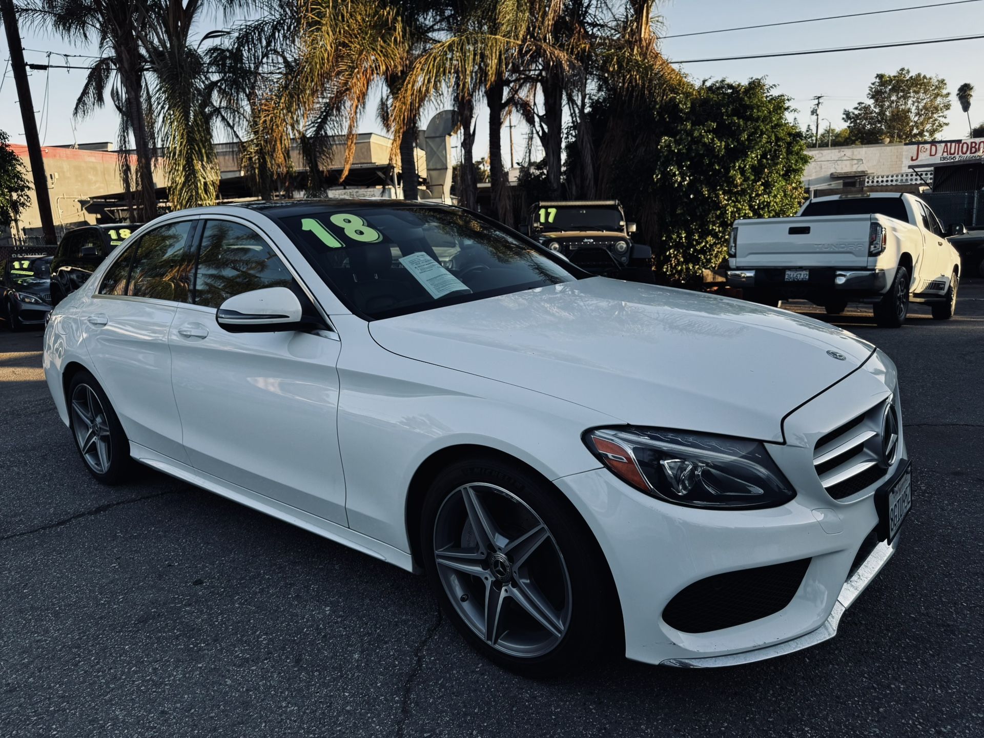 2018 Mercedes C300 Sedan W/ 92k Miles 