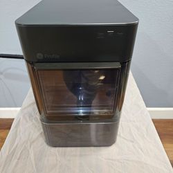 ice maker nugget ge opal 2.0 standalone  black stainless steel premium ice
