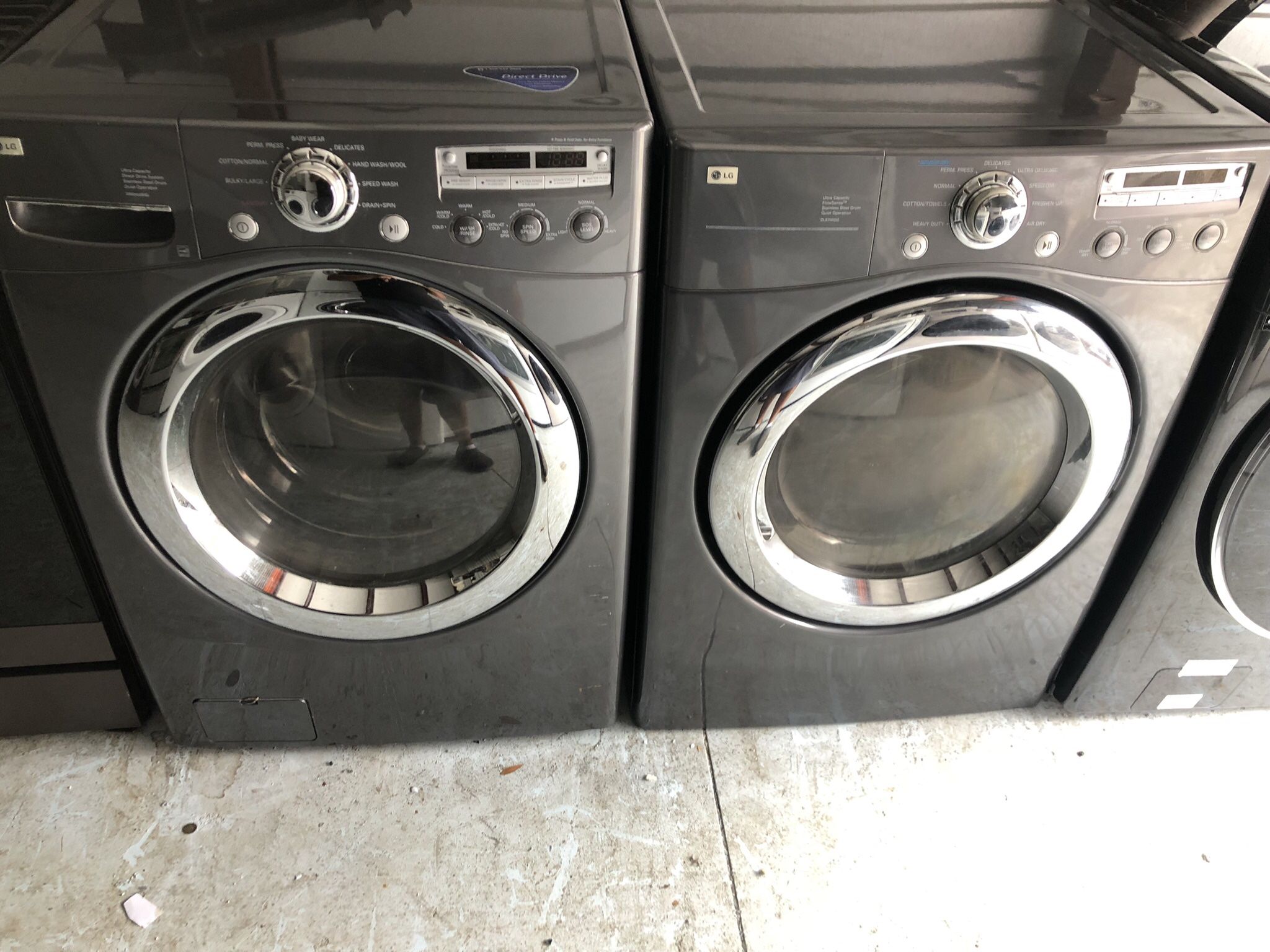 Lg Washer And Dryer Set Electric