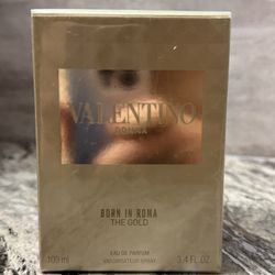 🌟 VALENTINO DONNA BORN IN ROMA THE GOLD – 100ml / 3.4 fl oz 🌟