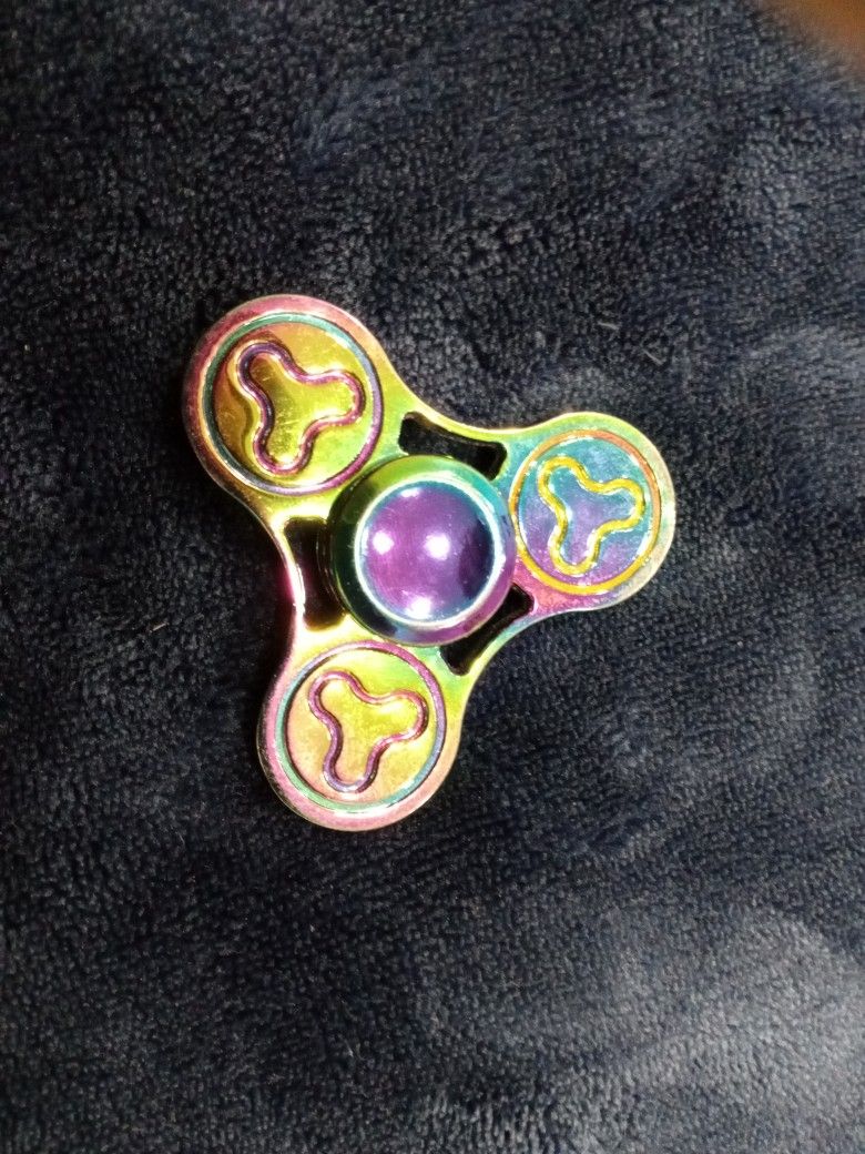 Multi Colored fidget Spiner