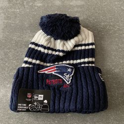 PRICE IS FIRM Brand new New England Patriots beanie
