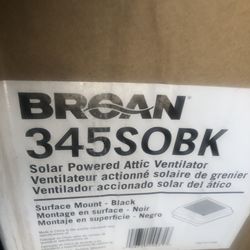 Broan Attic Fan