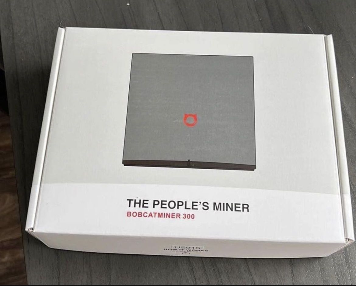 Bobcat 300 Crypto Miner