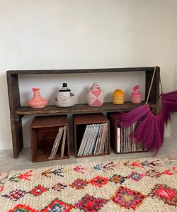 Custom Solid Wood Entry Table – Handmade Console