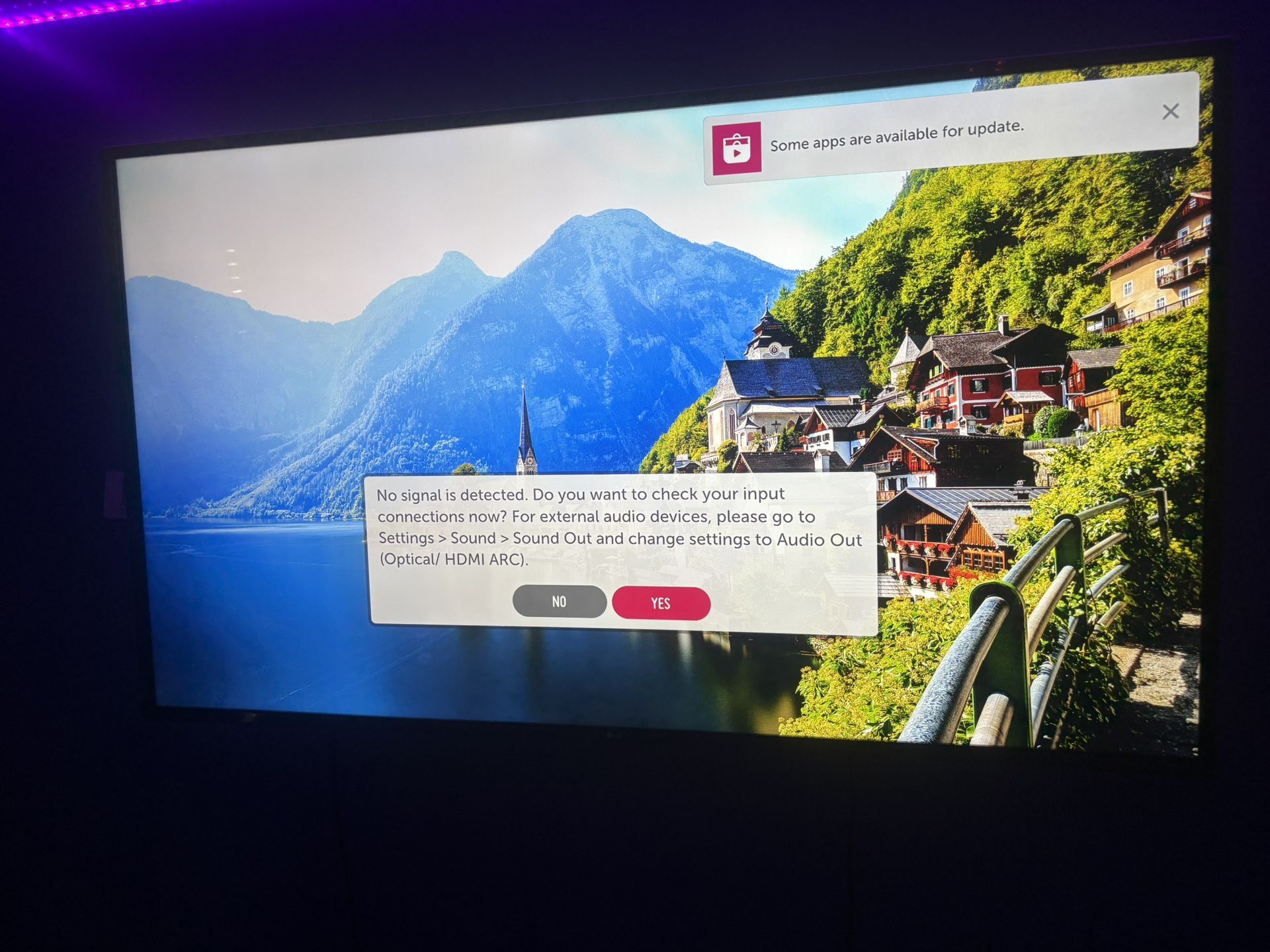 65” LG TV