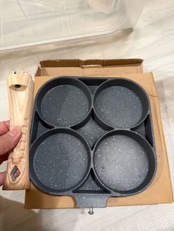 Frying egg & hamburger pan