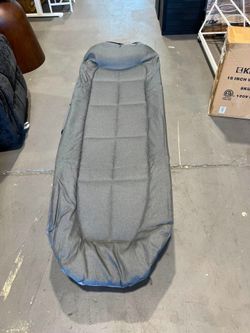 New -75'' Camping Cot for Adults with Cushion and Pillow, Portable Folding Bed for Sleeping, Lightweight Tent Cot