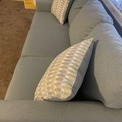 Light Blue Sofa