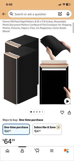 cardboard Flat envelope mailers