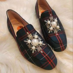 Brand New Flat Christmas Choose Sz 5.5 