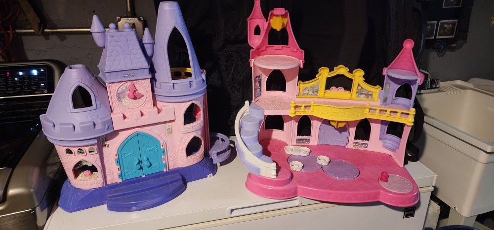 Princess doll house kids toy
