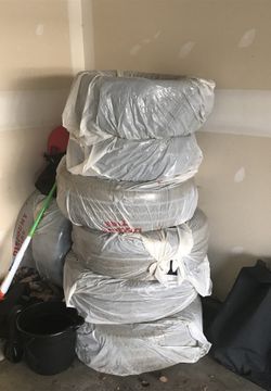 Low profile Performance tires , almost new