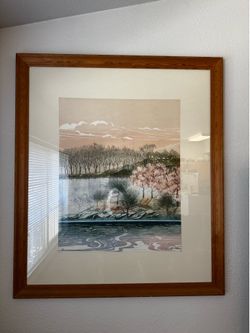 Large RUSSA GRAEME painting