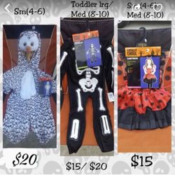 Kids/Toddlers Halloween Costumes 